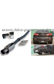 HKS Hi-Power Racing Exhaust Single Exit EVO X 31008-BM002