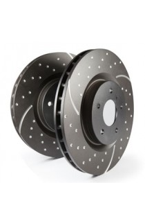 EBC 3GD Dimpled Slotted Discs REAR FK8 FL5 GD2163