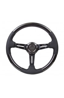 NRG Carbon Fibre Steering Wheel Round