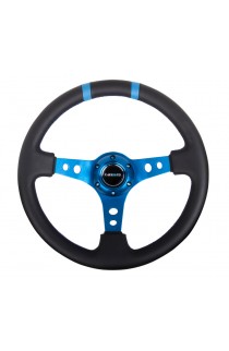 NRG Deep Dish Steering Wheel (Double Line)