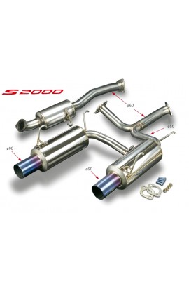 Toda High Power Muffler Exhaust System S2000