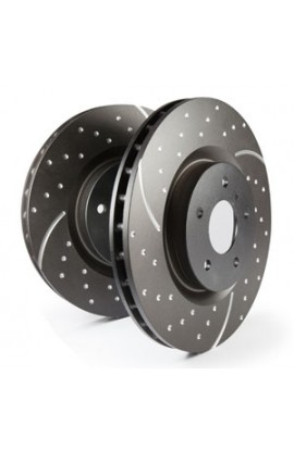 EBC 3GD Dimpled Slotted Discs FRONT CR-Z GD7126