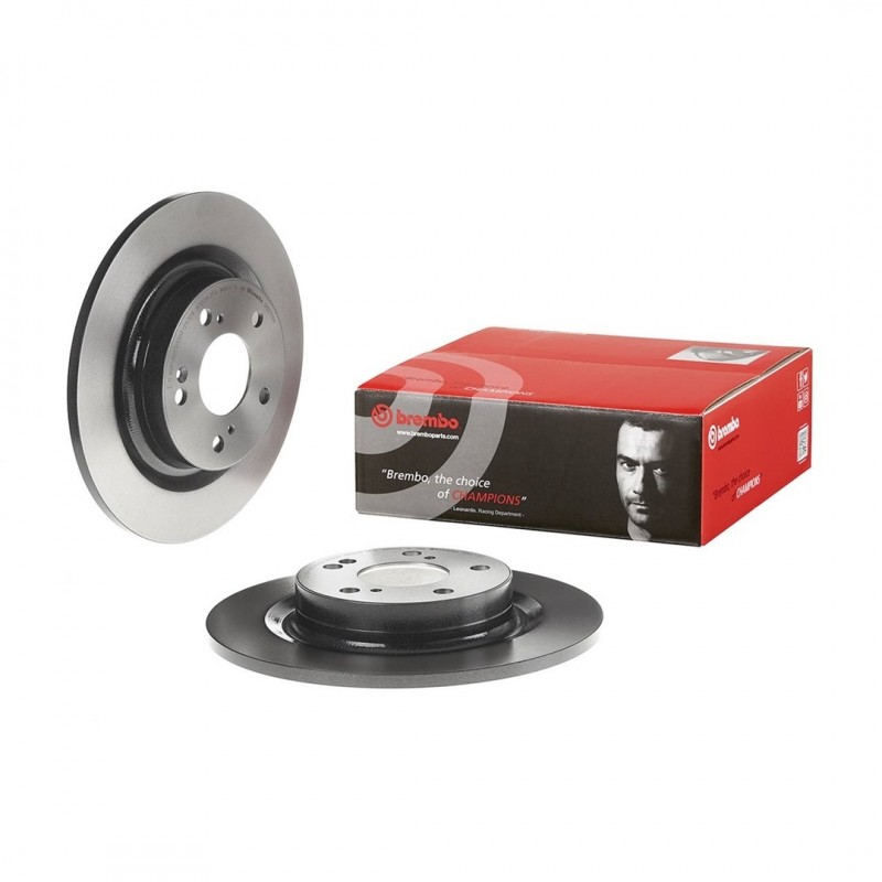 Brembo Replacement Rear Brake Discs FK8 08.D713.11