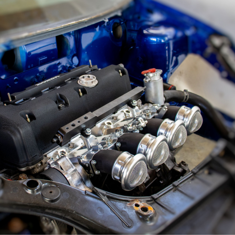 AT Power 45mm EFI ITBs K20 K24 EP3 Civic Type R DC5 Integra Type R 102-102-00350