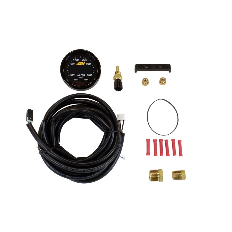 AEM X-Series Temperature Gauge Kit 30-0302