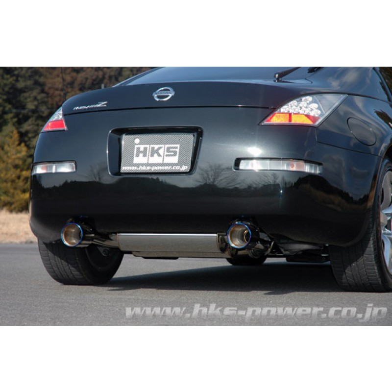 HKS Full Dual Exhaust System Ti-Tip Z33 350Z 32009-AN002