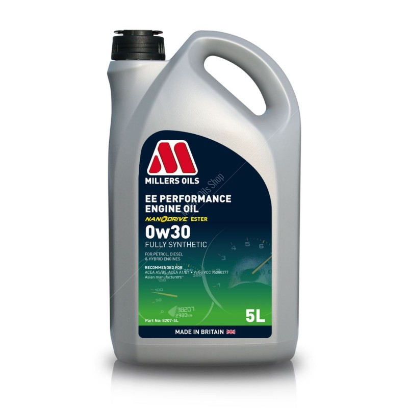 Millers EE Performance 0w30 Fully Synth Engine Oil 5L 8207GGB