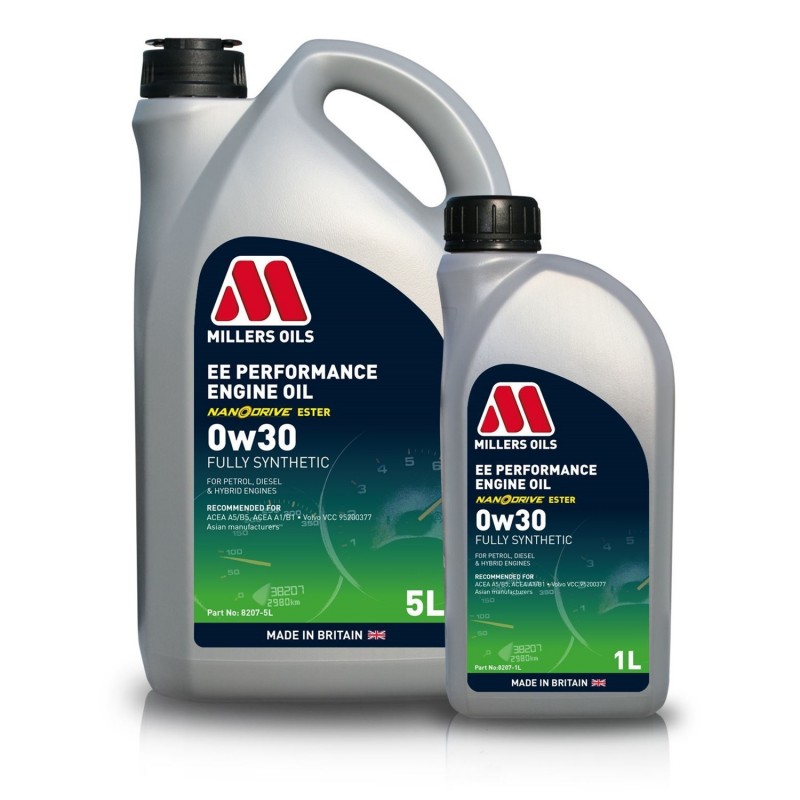 Millers EE Performance 0w30 + Filter FK2 FK8 8207