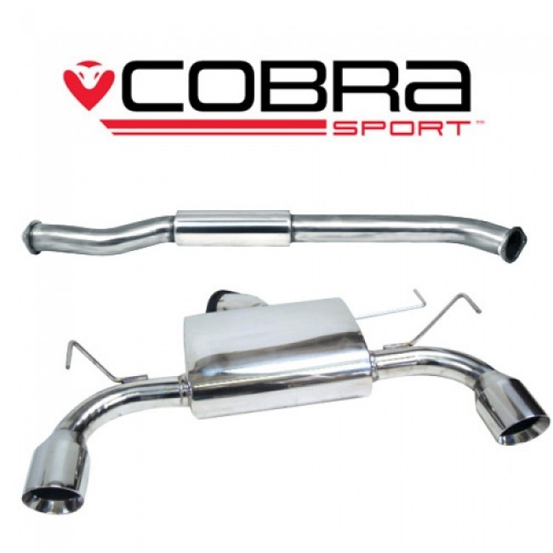 Cobra Resonated Cat-Back Exhaust Evo 10 Evo x tuning performance MT32 lancer 