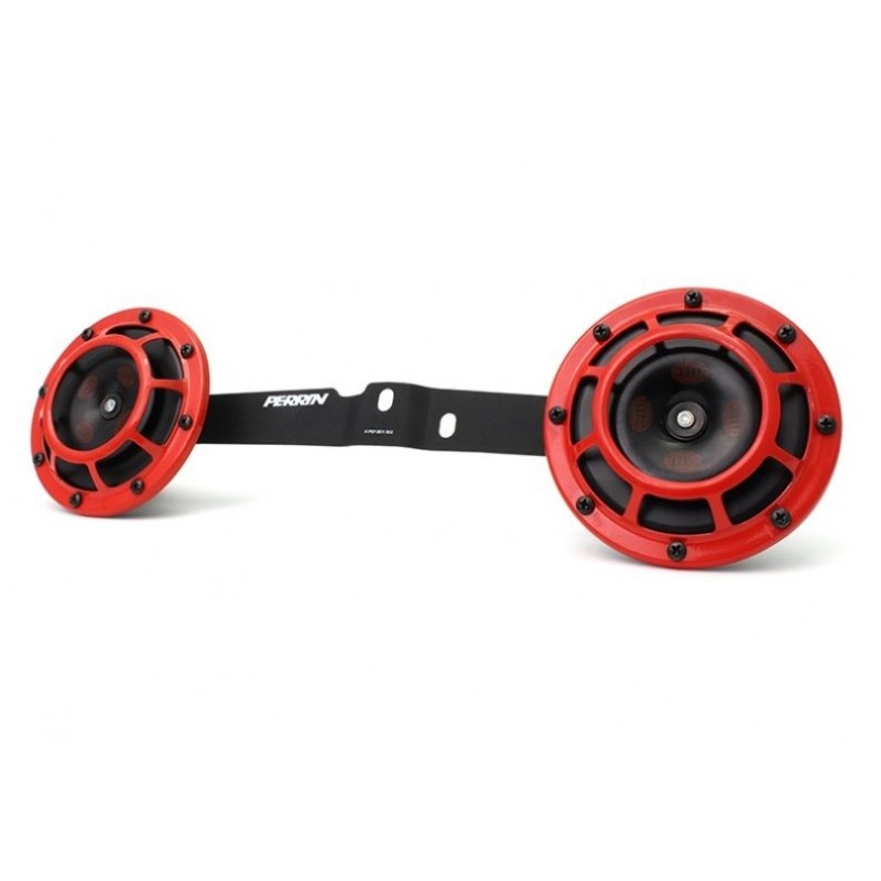 The PERRIN Bracket for Dual HELLA Horns GDA GDB Subaru Impreza PSP-BDY-300