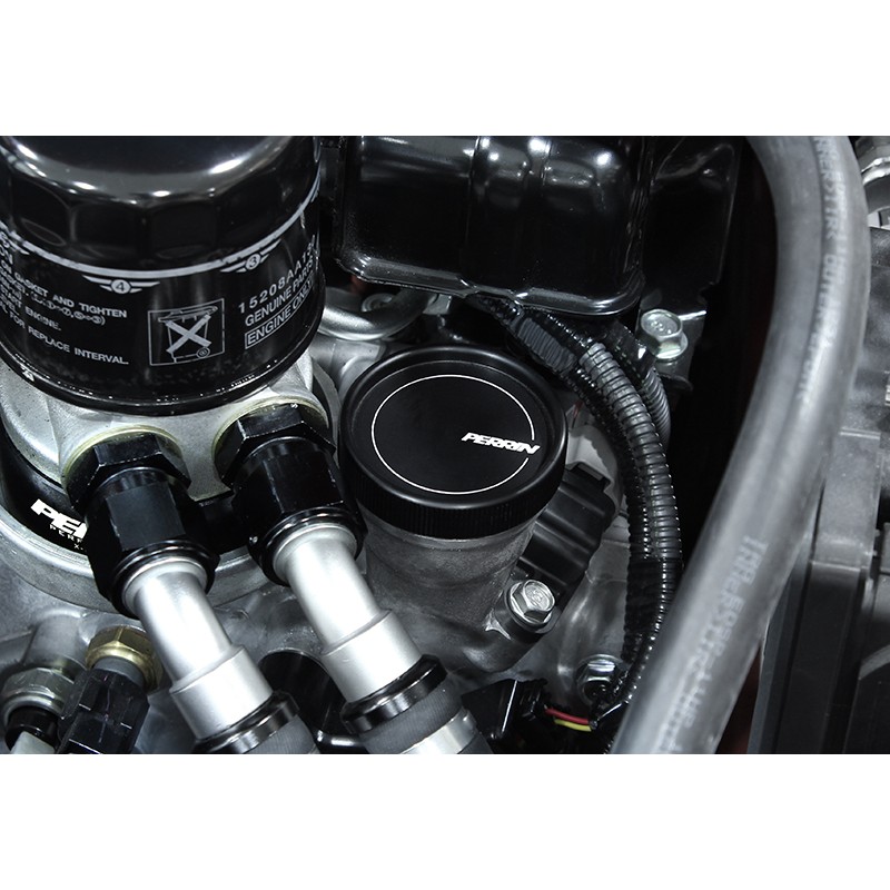 Perrin Oil Cap All Subarus BRZ GT86 PSP-ENG-711BK