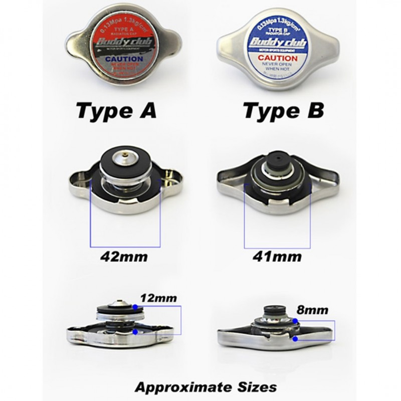 Buddy Club Radiator Cap Radiator Cap EF EG EK B16 D16 DOHC VTEC DC2 INTEGRA S2000 EP3 FN2 EVO mitsubishi nissan toyota subaru
