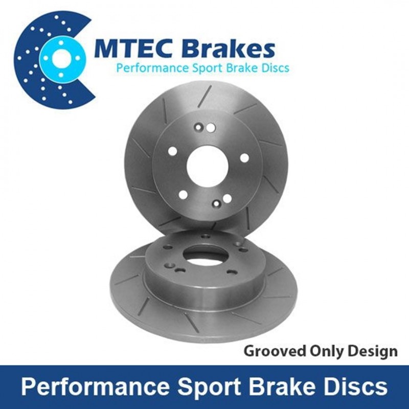 MTEC Performance Rear Discs FK8 FL5 MTEC4128 Grooved Only