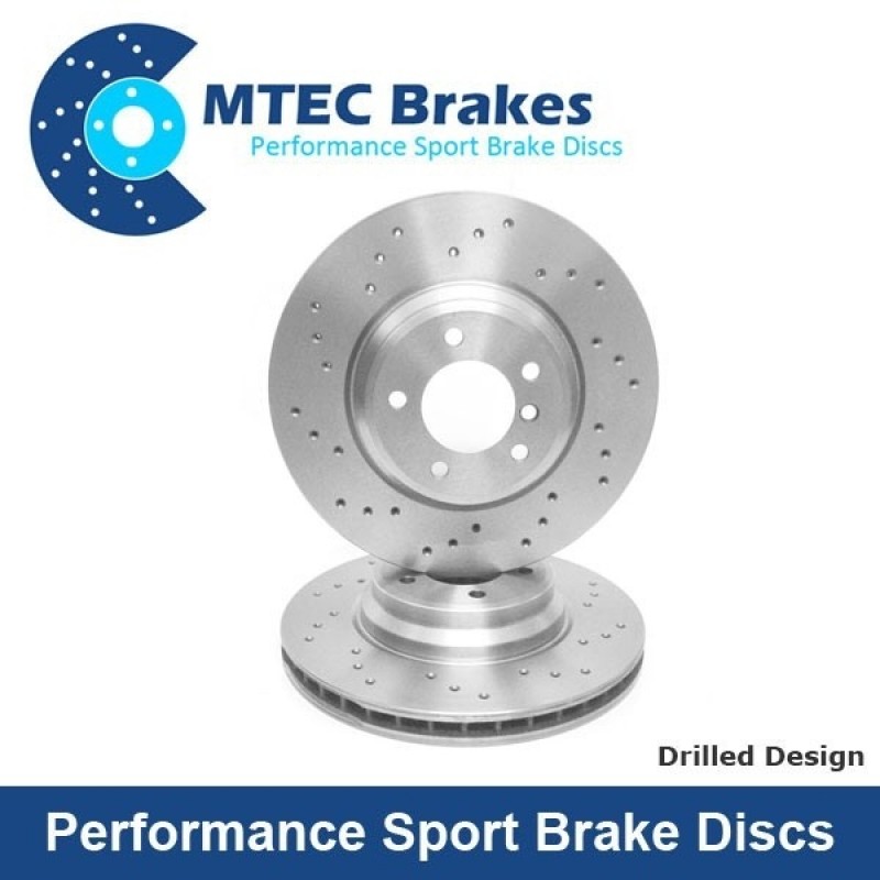MTEC Performance Front Discs FK2 FK8 FL5 MTEC4014HC Drilled Only
