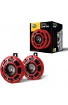 Hella Supertone Horn Kit 12V 300/500HZ Red 003399801