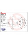 Brembo Standard Rear Discs EP3 Civic Type R 08.5803.30