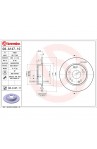 Brembo Standard Rear Discs FN2 Civic Type R 08.A147.11