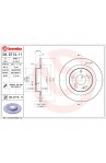 Brembo Replacement Rear Brake Discs FK8 08.D713.11