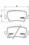 Brembo Rear STD Brake Pads FN2 P28038
