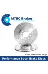 MTEC Performance Front Discs FK2 FK8 FL5 MTEC4014HC Drilled & Grooved